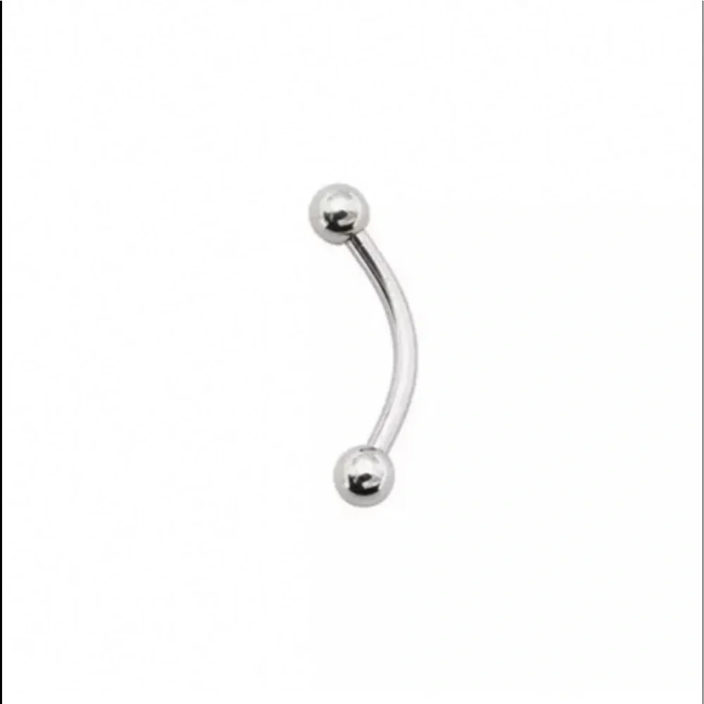 New Unisex Surgical Stainless Steel Curved Body Piercing Jewellery